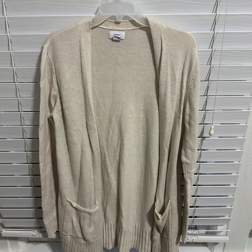 Old Navy Ivory Knit Sweater